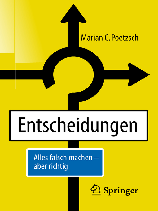 Title details for Entscheidungen by Marian C. Poetzsch - Available